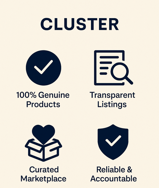 Cluster: A Trust-First Marketplace for 100% Genuine Products From the USA and India