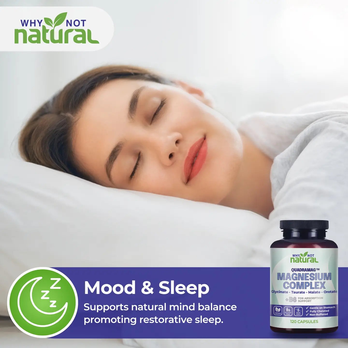 4-in-1 Magnesium Complex Supplement 300 Mg Per Serving