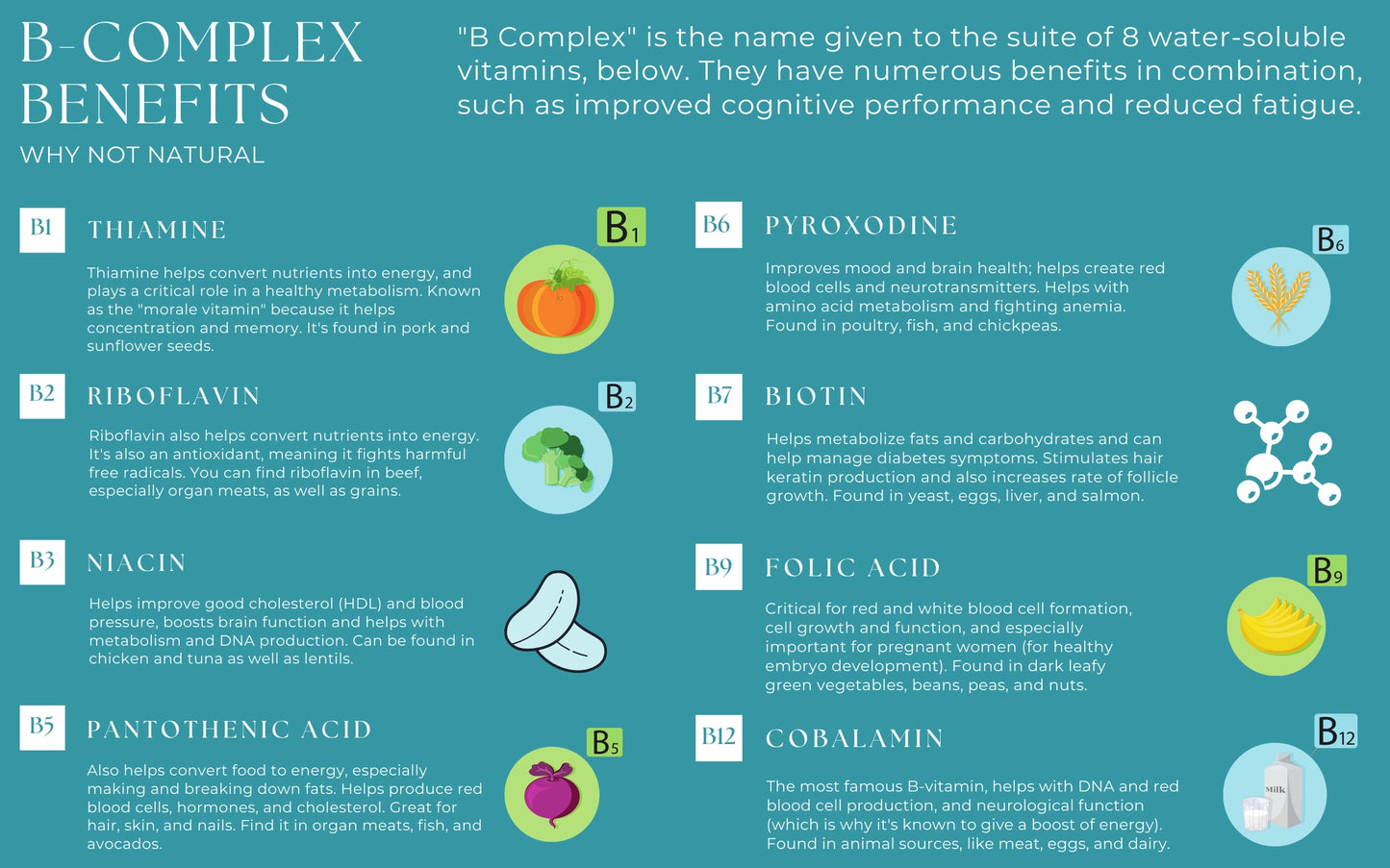 B Complex Liquid: All 8 B Vitamins +Natural Stress & Energy