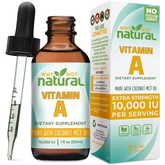 Liquid Vitamin A:Support Skin, Eyes, Immunity & Hair 1fl oz