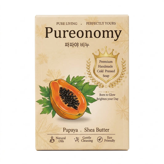 Pureonomy Papaya & Shea Butter Soap